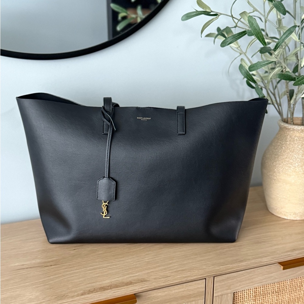 Saint Laurent Black Tote Bag